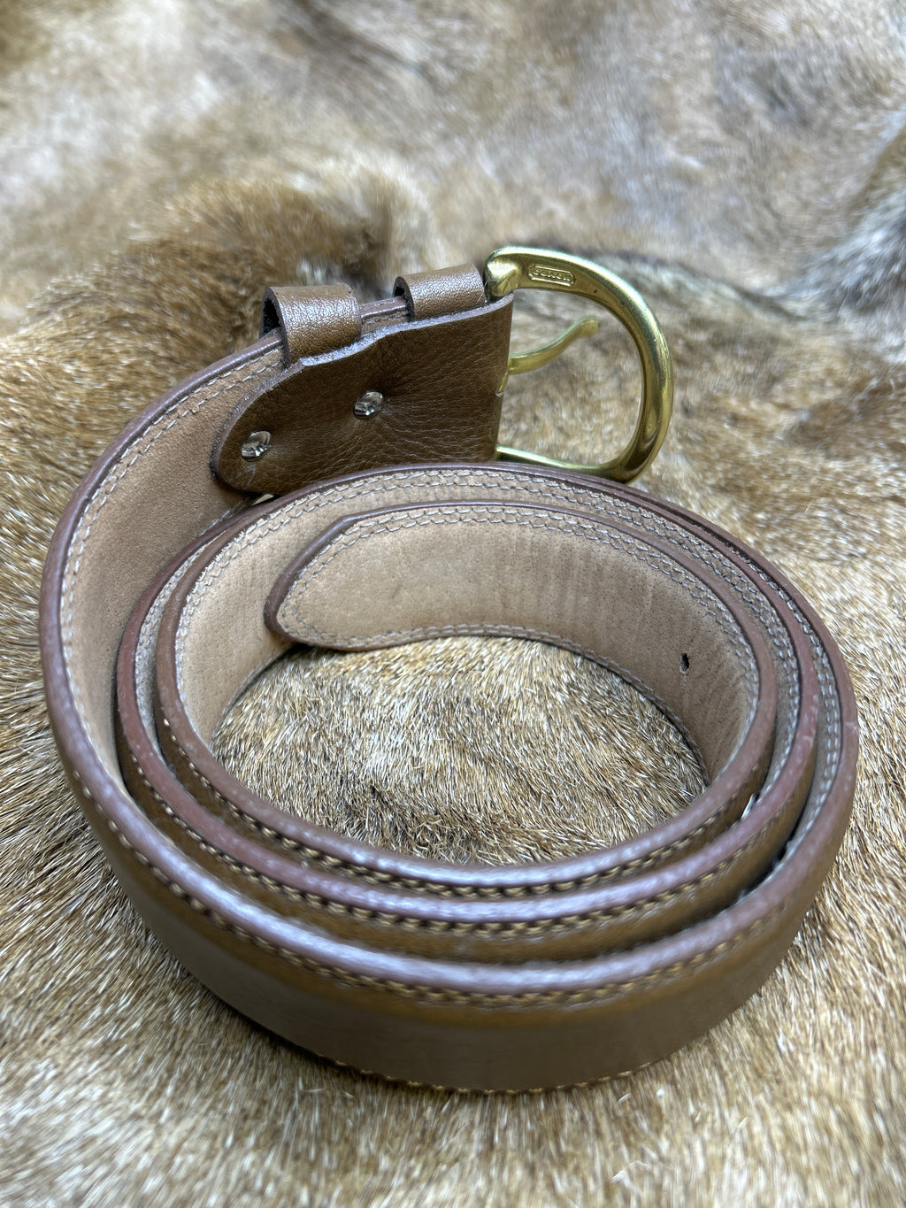 Brothers Of Valhalla - Warrior Brown Leather Belt