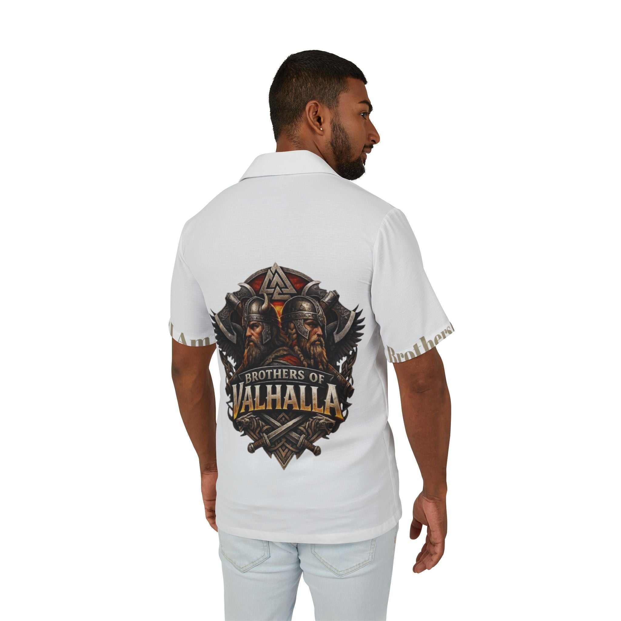 Men's Hawaiian Camp Shirt (AOP)