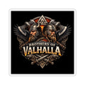 Brothers of Valhalla Viking Sticker — Kiss-Cut Norse Helmet Design