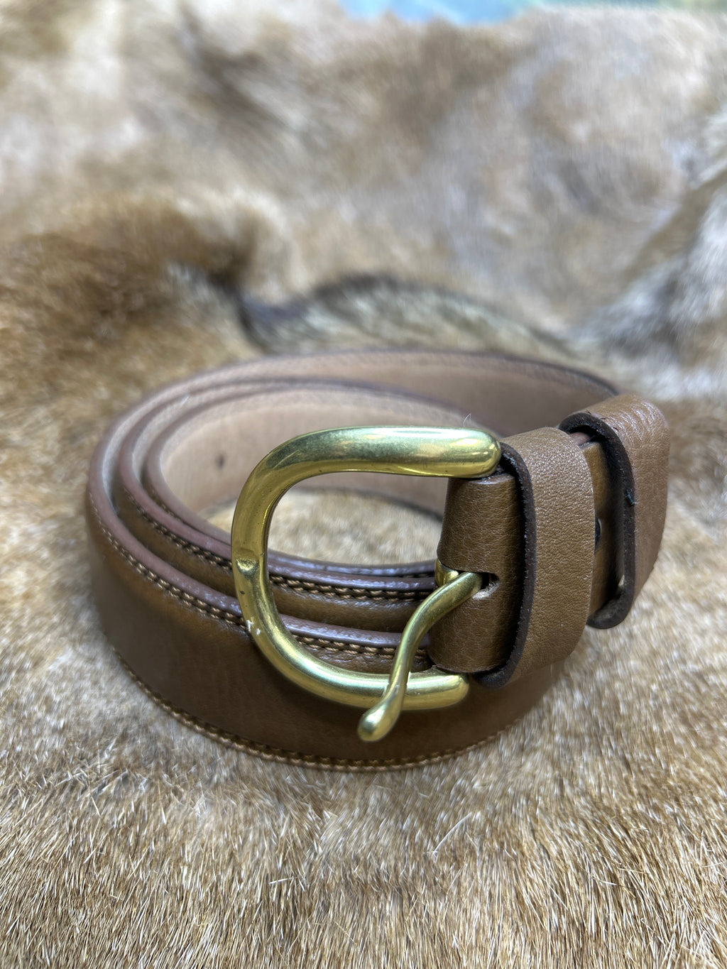 Brothers Of Valhalla - Warrior Brown Leather Belt